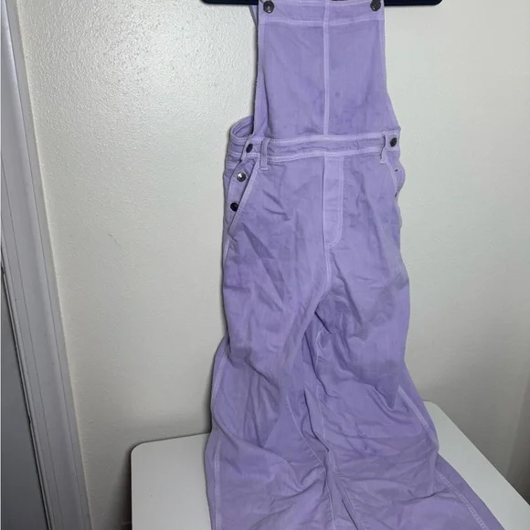 aerie Lavender Lilac Overalls Jumpsuit - Picture 1 of 8